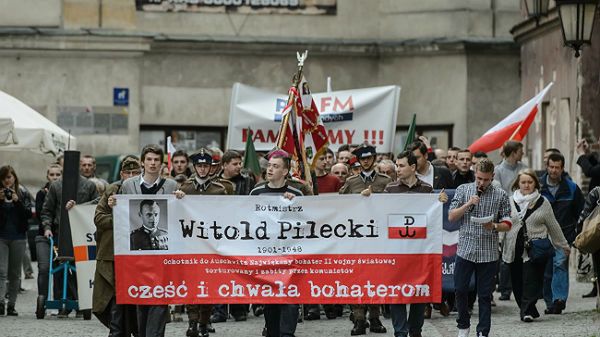 Uczestnicy marszu w Lublinie