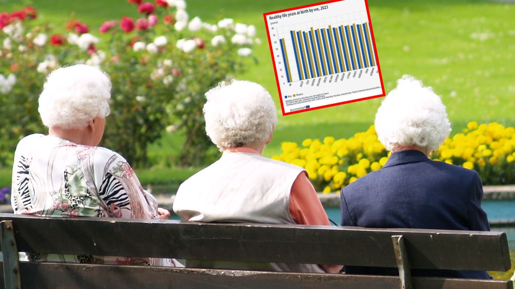 Starsze kobiety w sanatorium