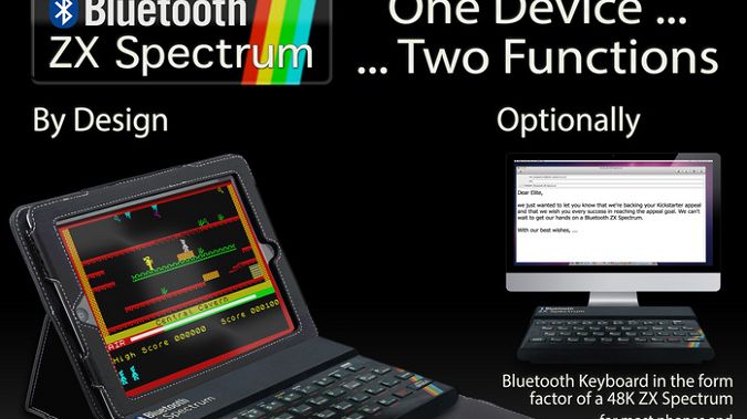 Bluetooth ZX Spectrum. Kultowy sprzęt powraca jako... bezprzewodowa klawiatura 1