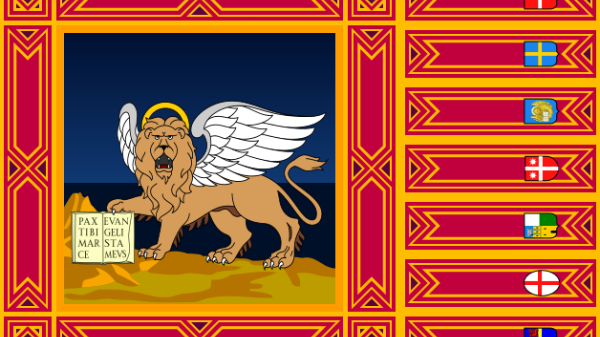 Flaga Wenecji Euganejskiej