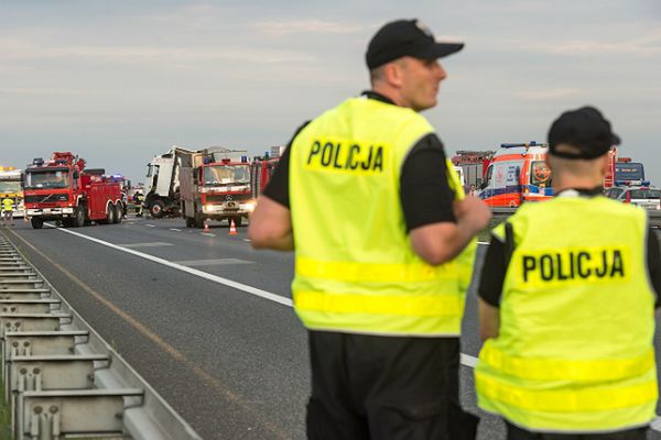 Karambol na autostradzie A4 pod Wrocławiem