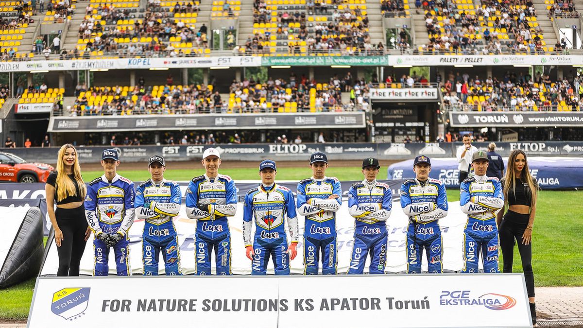 WP SportoweFakty / Julia Podlewska / Na zdjęciu: żużlowcy For Nature Solutions KS Apatora Toruń