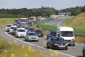 Ogromne korki na autostradzie A1 w Kujawsko-Pomorskiem. Wielokilometrowe zatory