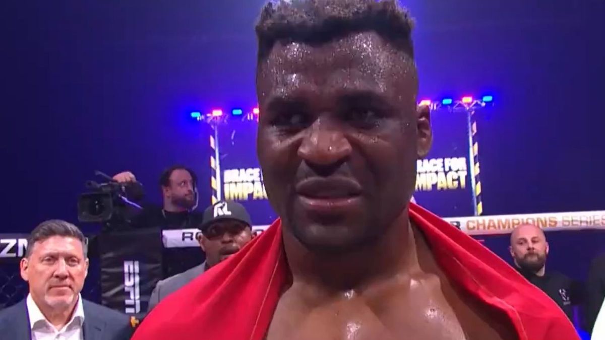 Twitter / DAZN Sport / Francis Ngannou