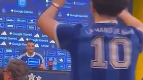 Intruz przerwał konferencję Argentyny. Wysłał ostrzeżenie selekcjonerowi [WIDEO]