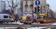 Warszawa: Zderzenie tramwajów. Sześć osób trafiło do szpitala
