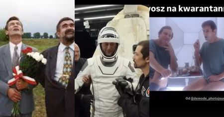 Najlepsze MEMY po lądowaniu Sławosza Uznańskiego. Kosmiczny poziom humoru