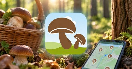 Grzybownik - aplikacja dla grzybiarzy z mapą i GPS-em