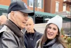 Biden i uchodźcy z Ukrainy. Spontaniczne podziękowania na ulicy