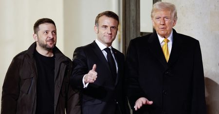 Trump i Zełenski u Macrona. Dwuznaczne sygnały po spotkaniu na szczycie