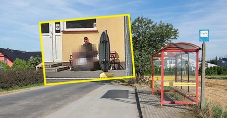"Zakochani" spod Gniezna. Zdjęcie z przystanku obiegło Facebooka
