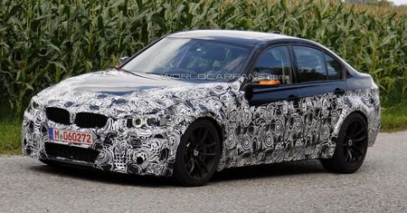 BMW M3 (F30) - wersja sedan wyszpiegowana