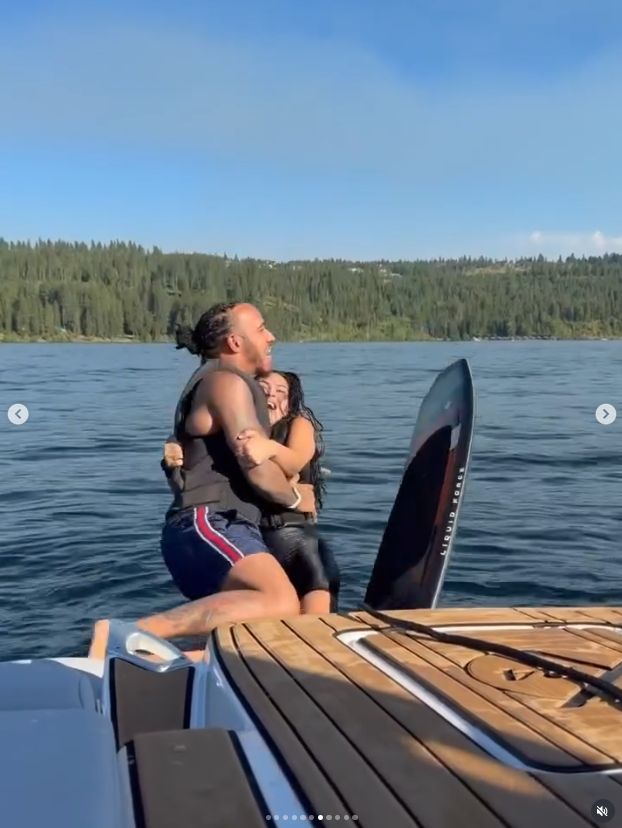 Lewis Hamilton i Kim Kardashian