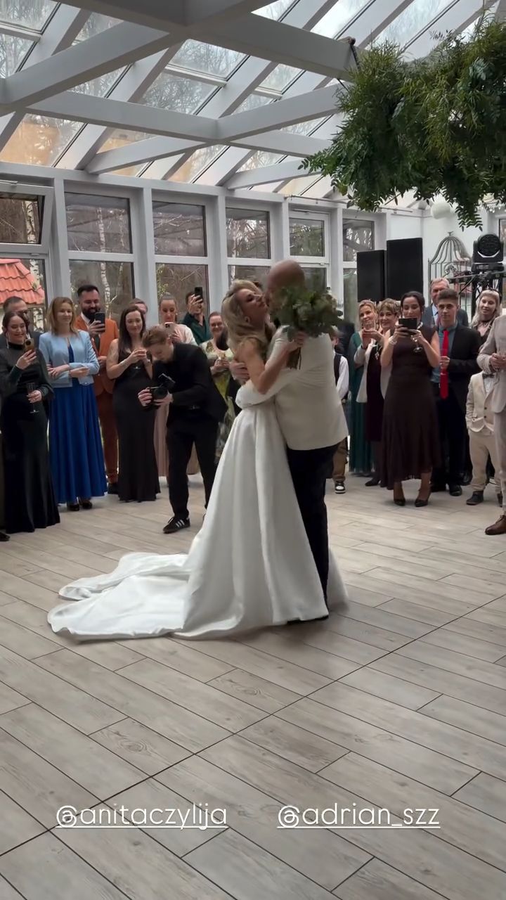 Tak wyglądało wesele Anity i Adriana Szymaniaków