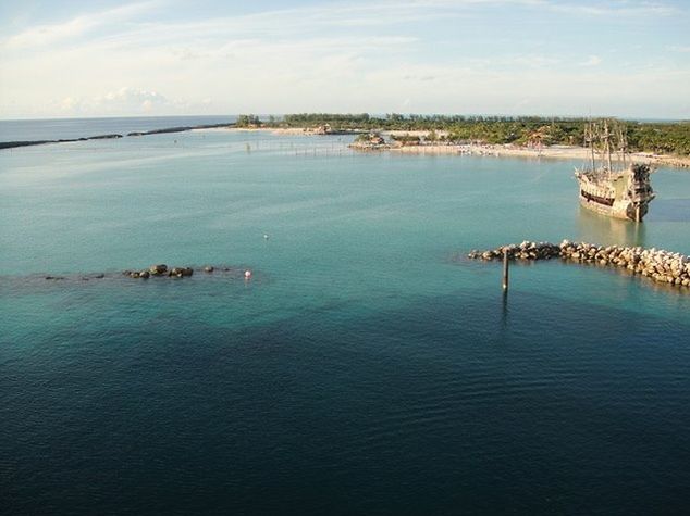 Laguna na wyspie Castaway Cay (fot. archiwum prywatne Mariusza Siembidy)