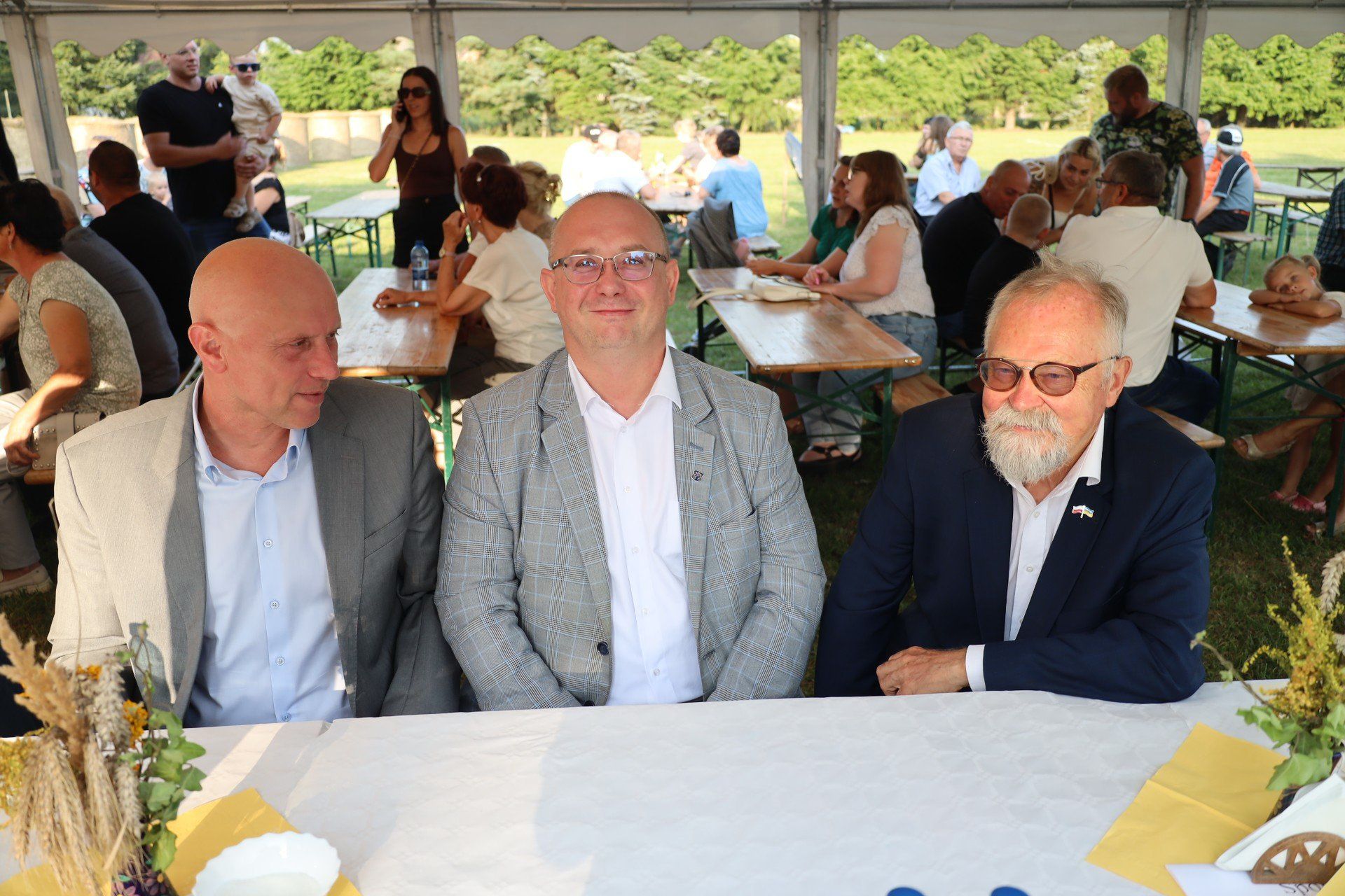 Mieszkańcy Lutogniewa świętowali z okazji zakończenia żniw