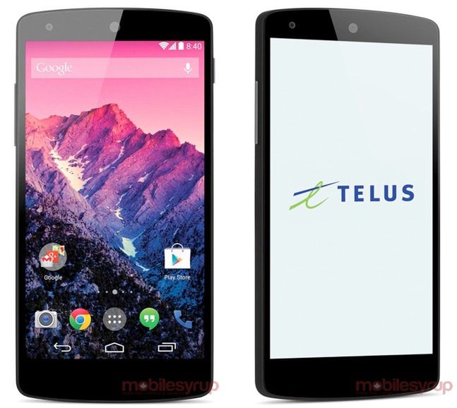 Nexus 5 (fot. mobilesyrup.com)