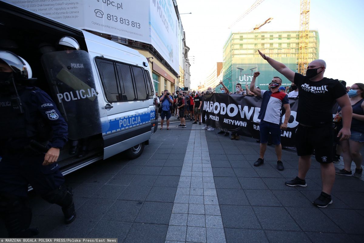Katowice: Demonstracja nacjonalistów. Mocny komentarz Muzeum Auschwitz