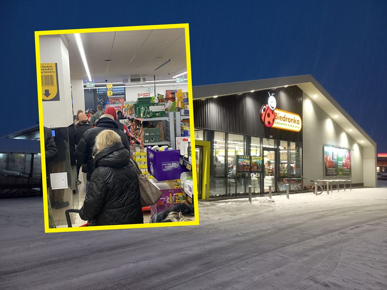 Pracownik Biedronki apeluje: "Nie dokładajcie nam pracy"