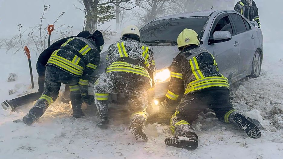 Zimowa zamieć zabiła na Ukrainie 5 osób 