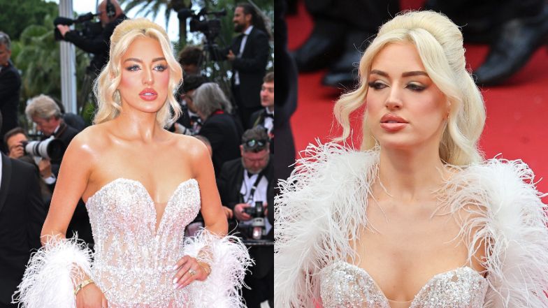 Caroline Derpienski na czerwonym dywanie w Cannes