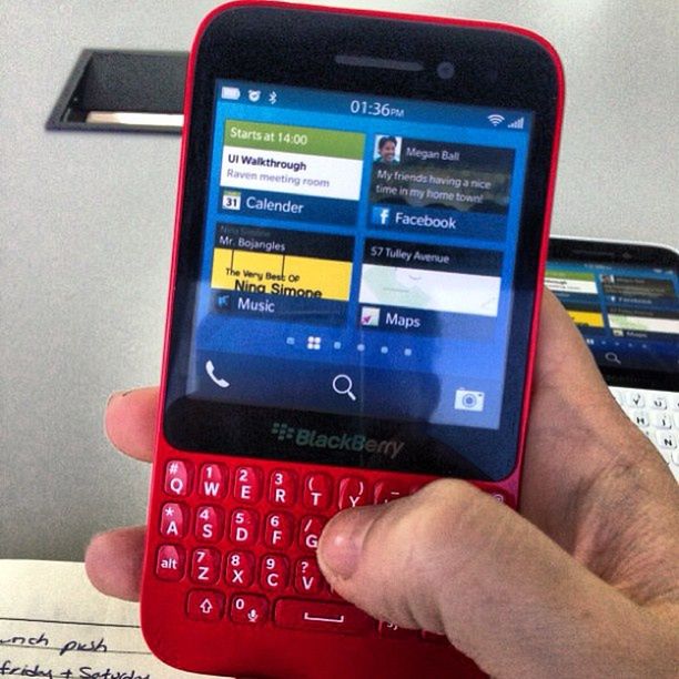BlackBerry R10 (fot. instagram)
