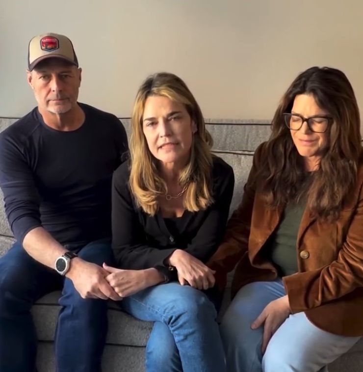 Savannah Guthrie z rodzeństwem 