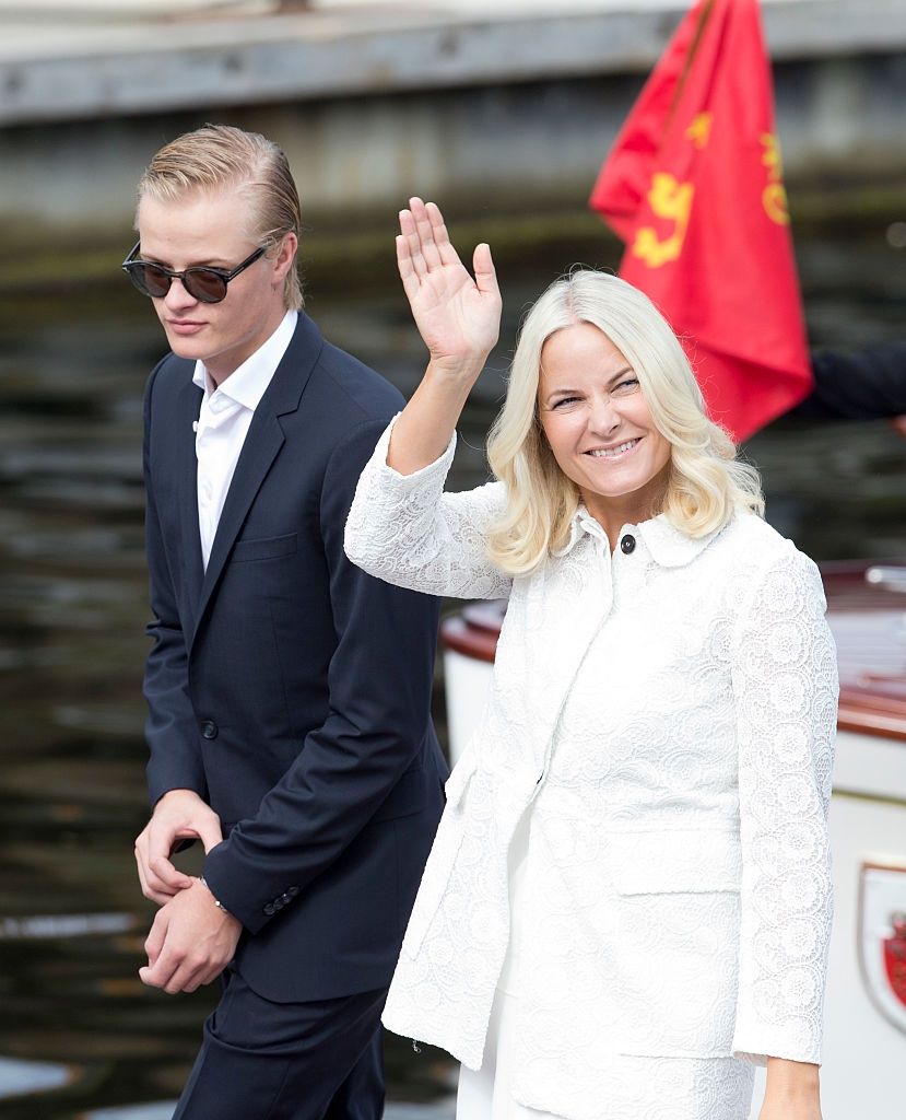Księżna Mette-Marit i Marius Borg Høiby