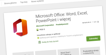 Microsoft Office na Androida: jedna aplikacja zamiast Worda, Excela i PowerPointa