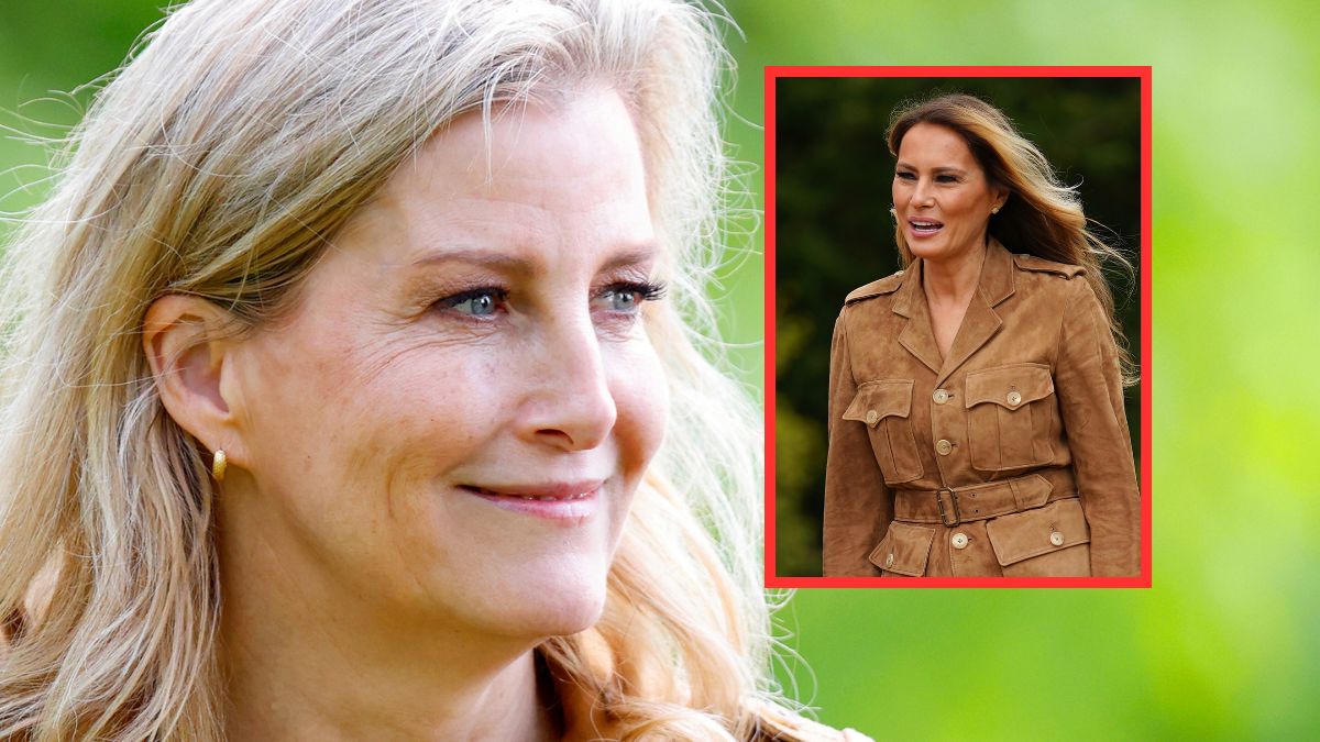 Porównali ubiór Melanii Trump do ubioru księżnej Zofii.