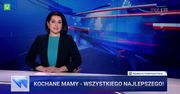 "Wiadomości" nawet z Dnia matki robią pochwałę dla PiS-u. "W trudach pomaga 500+"