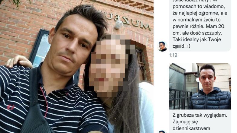 Konserwatywny dziennikarz Marcin Dobski i jego podryw