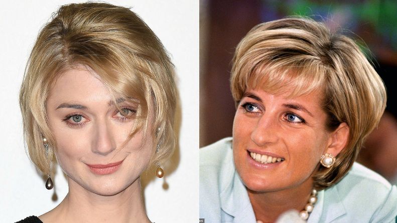 Wyciekły zdjęcia Elizabeth Debicki z planu "The Crown"