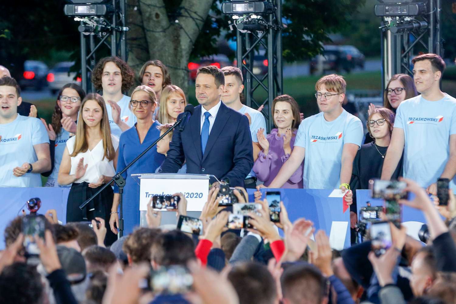 Rafał Trzaskowski, Małgorzata Trzaskowska - wybory prezydenckie 2020