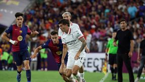 Cztery gole i rzuty karne w meczu Barcelona - Milan. Dublet Lewandowskiego