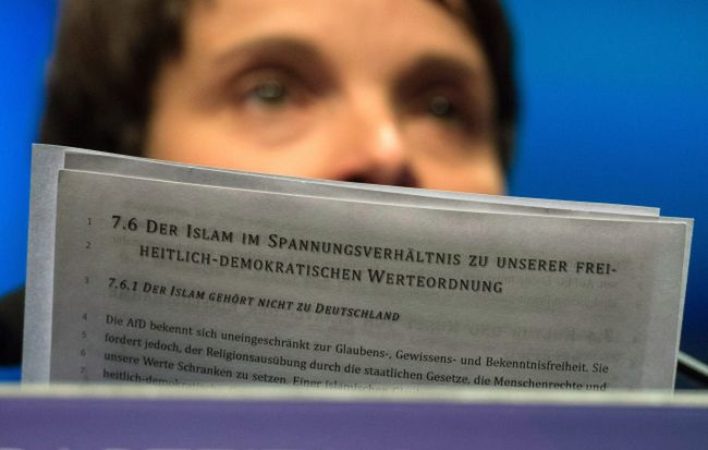 Niemiecka partia AfD uchwaliła program odrzucający islam i wielokulturowość
