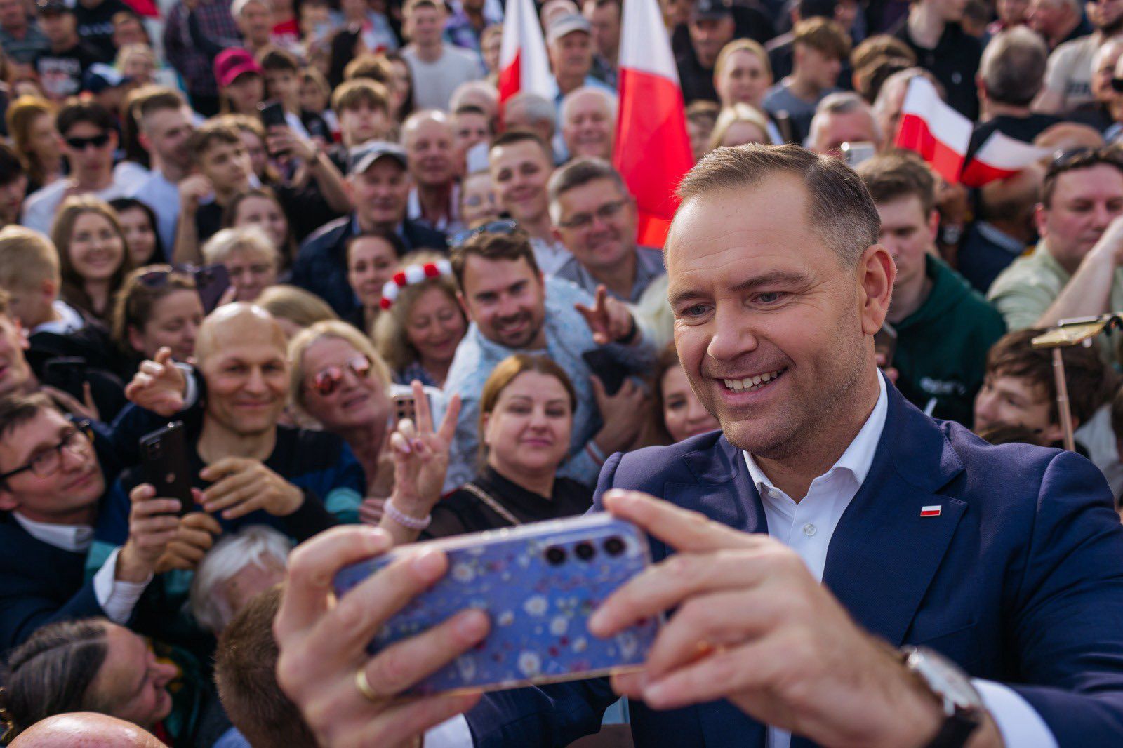 Karol Nawrocki w kampanii