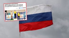 Ukrainki stanęły obok niej na podium. Tak zareagowali Rosjanie