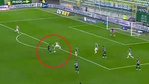 "Ależ zawinął". Cudowny gol na oczach Nawrockiego