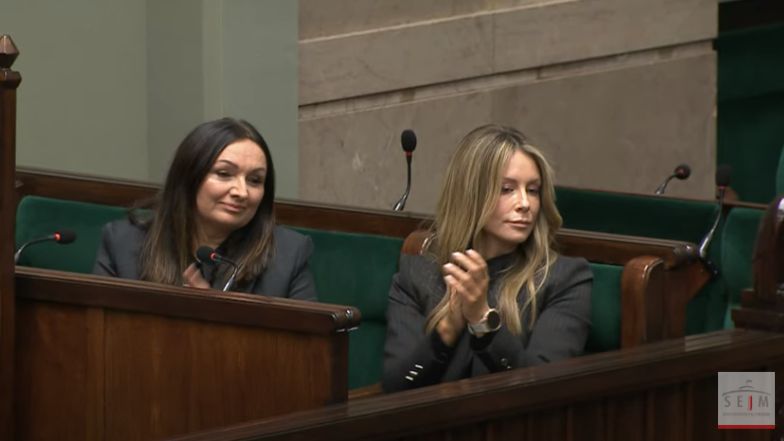 Małgorzata Rozenek pojawiła się w Sejmie
