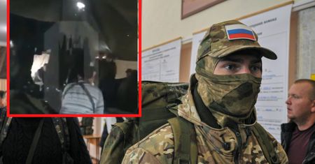 "Przez dach pada śnieg". Poborowi z Rosji narzekają na warunki
