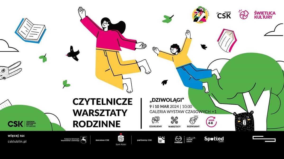grafika Warsztaty czytelnicze - Dziwolągi