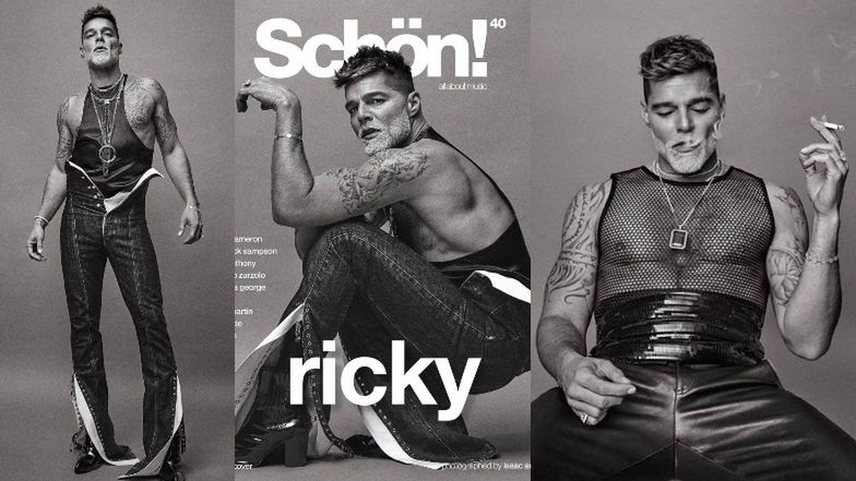 Ricky Martin pręży klatę