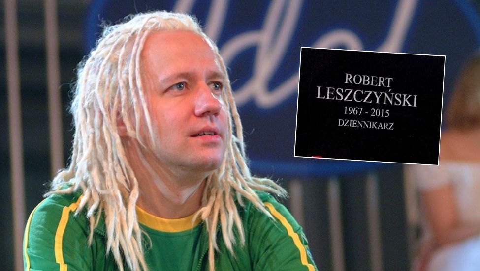 Oto grób Roberta Leszczyńskiego. Juror "Idola" miałby teraz 59 lat