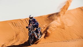 Dakar 2021. Maciej Giemza wycofał się z rajdu. Wypadek polskiego motocyklisty