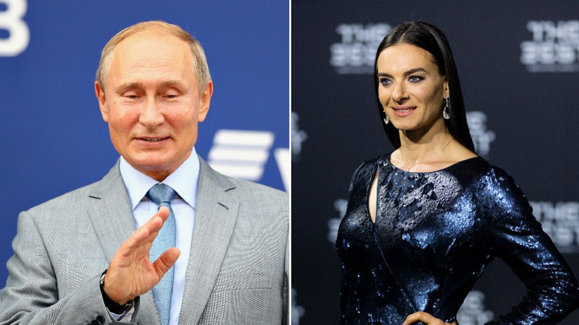Zdjęcie okładkowe artykułu: Getty Images / Mark Thompson / Philipp Schmidli / Na zdjęciu: Władimir Putin i Jelena Isinbajewa