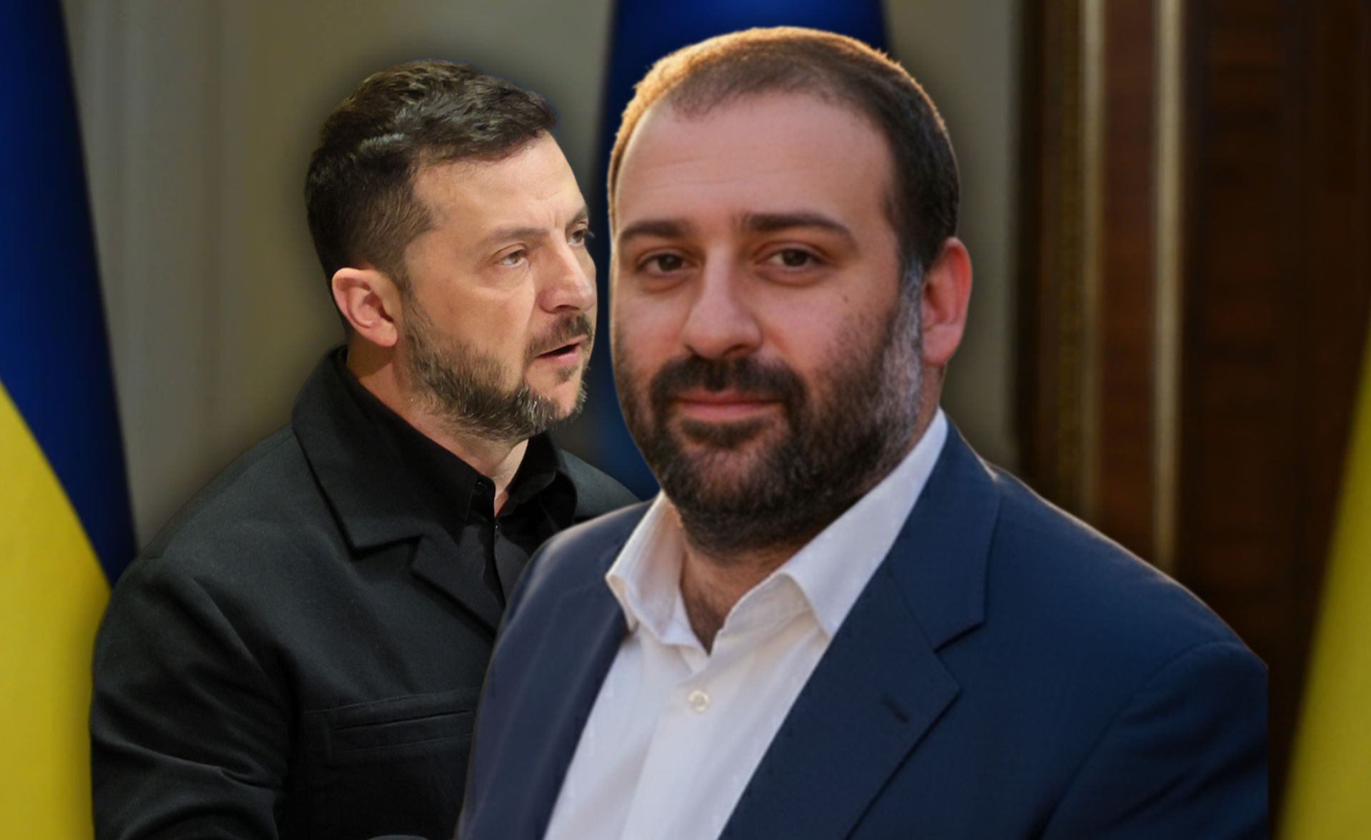 Wołodymyr Zełęnski i Timur Myd