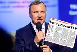 Autor tekstu o Kurskim zabiera głos. Pisze o "brudnych metodach TVP"