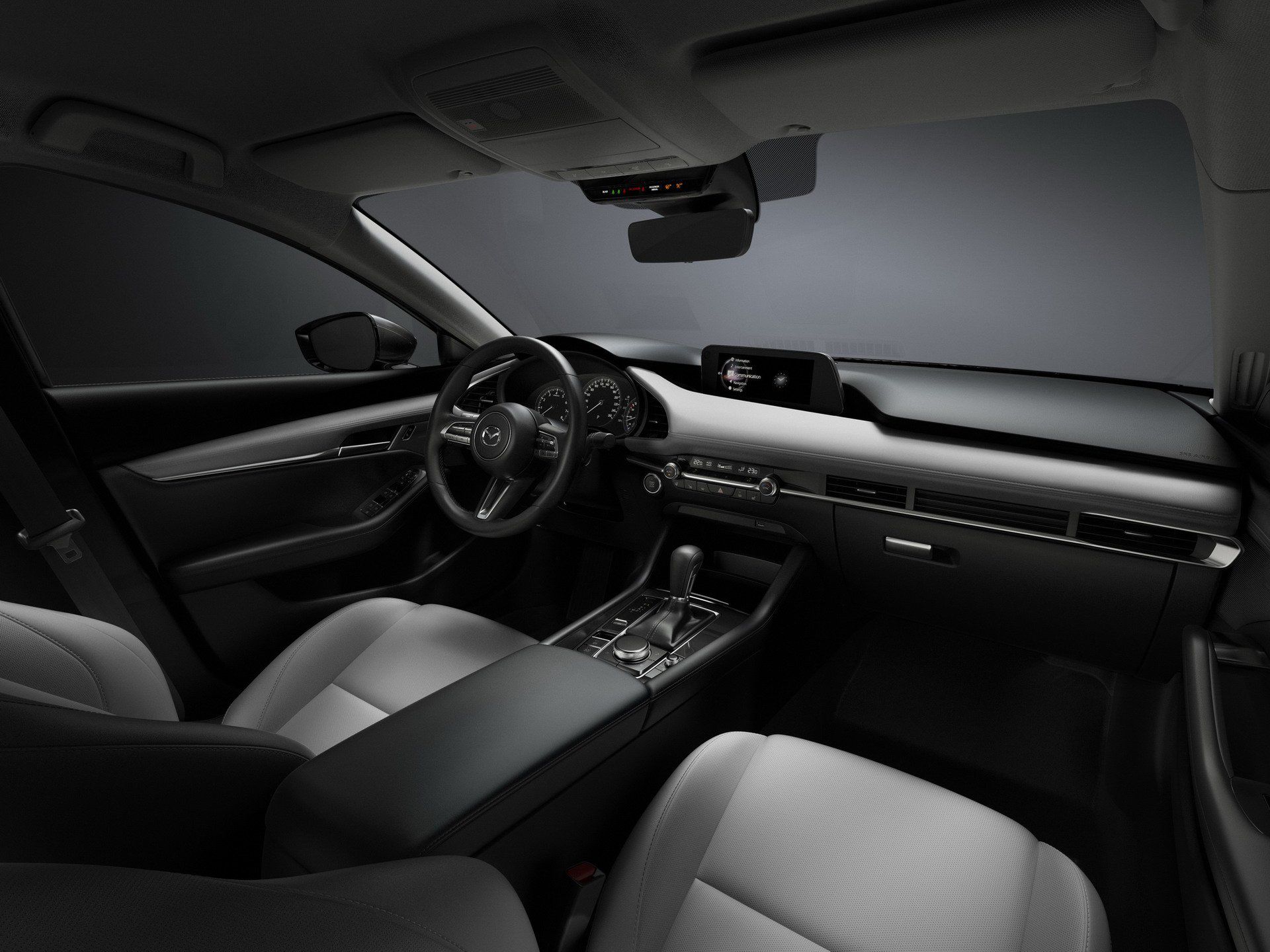 Nowa Mazda 3 - wnętrze