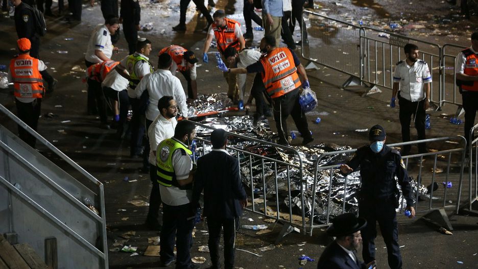 Tragedia w Izraelu. Kilkadziesiąt osób zginęło w ścisku podczas święta religijnego